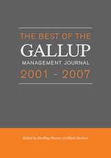 Brewer, G. & Sanford, B. (Eds.). (2007). The best of the Gallup Management Journal. New York- Gallup Press.