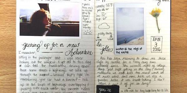 Journaling with Photographs writing therapy